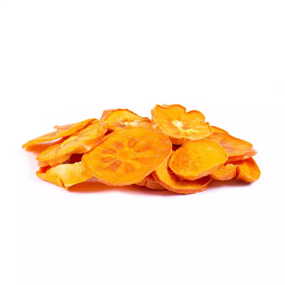 Natural dried persimmon healthy snack, Soft and chewy dried persimmon slices for snacking and desserts