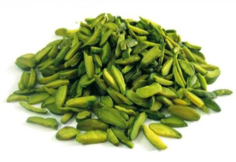 Organic slivered pistachios for cooking and baking