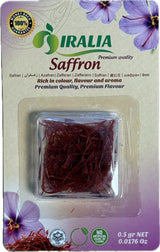 Premium saffron threads – aromatic red strands for cooking, rice dishes, desserts and teas.