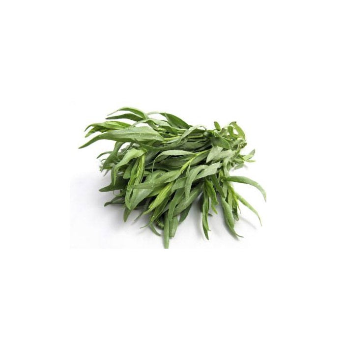 Naturally dried tarragon leaves, fragrant culinary herb for gourmet dishes.