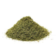 Dried dill leaves with fine green flakes, aromatic herb for cooking and seasoning.