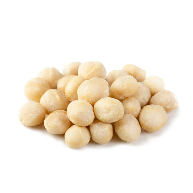 Salted Macadamia - nourishingorchard.com.au - Salted macadamias for healthy snacking