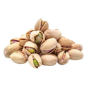 Organic crunchy roasted salted pistachio nuts