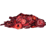 red dried plums delicious crunchy perfect for diet and snacking